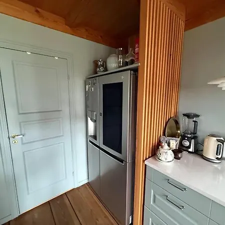 Semesterbostad Log House With Views Of Sea Fjord And Lemvig