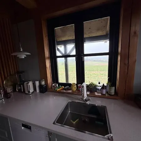 Log House With Views Of Sea Fjord And Semesterbostad *